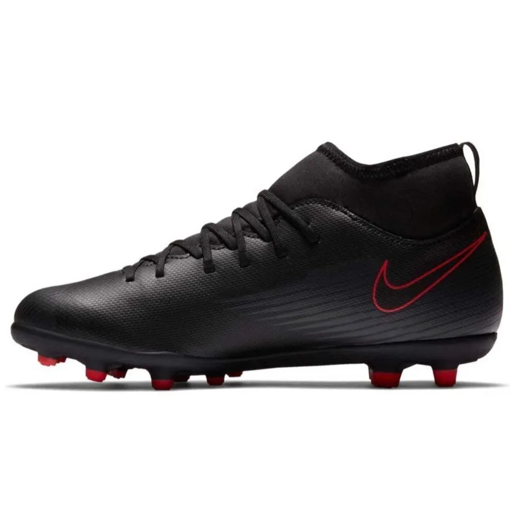 Nike Jr Mercurial Superfly 7 Club FG/MG Soccer Football Cleats Black NWT 4.5Y